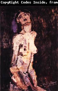 Amedeo Modigliani Suffering Nude